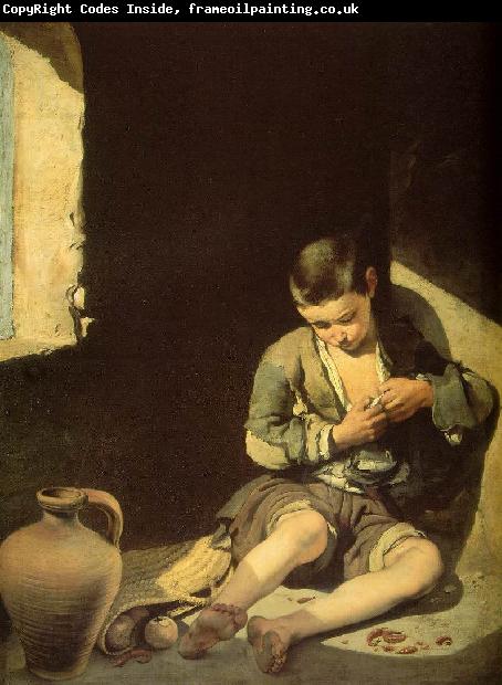MURILLO, Bartolome Esteban The Young Beggar sg
